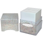 Preview: Ultra-Pro-Glitter-Satin-Cube-Durchsichtig-with-cards